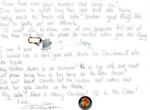 Letter from Isaac