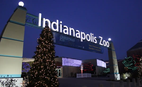 Indianapolis Zoo entrance