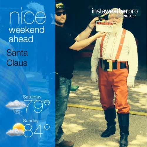 Santa on Travel Channel's Christmastown USA