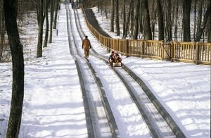 Pokagon State Park Toboggan Run