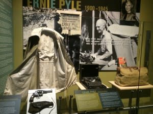 Ernie Pyle was a noted Hoosier during WWII.