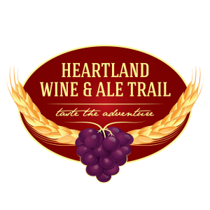 Logo Heartland wine and ale trail, purple