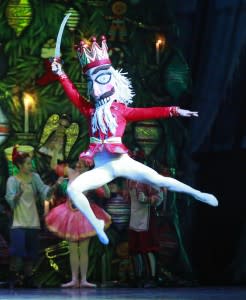 Butler University dance department's The Nutcracker on stage in Clowes Memorial Hall December 3, 2014.