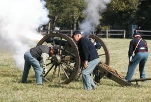 cannon shoot