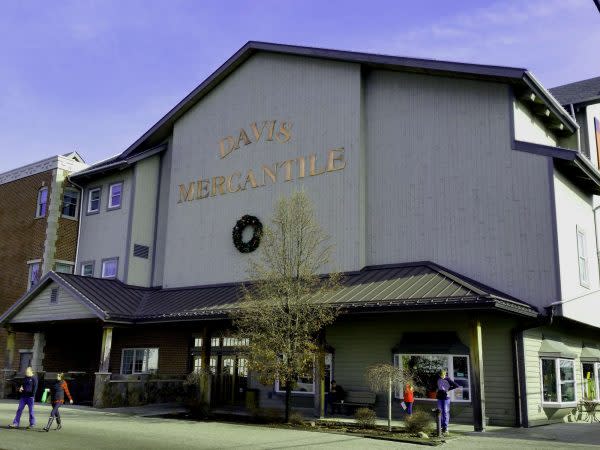 One of our favorite places to hit is the Davis Mercantile. It has 4 floors with 20 shops inside. 