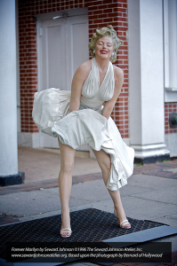The Forever Marilyn sculpture is one of 57 of Seward Johnson's works that will be seen in Elkhart County this summer.