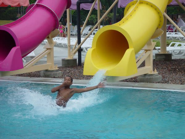 Kokomo Beach water slide