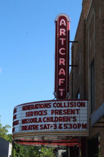 The Historic Artcraft Theatre.