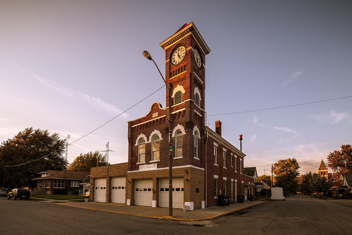 The OId Municipal Building in Redkey