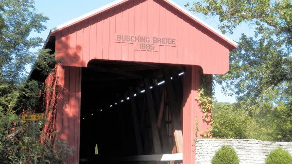 bushing covered bridge