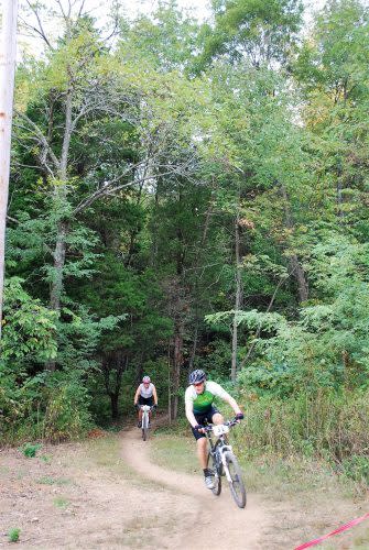 mountain biking
