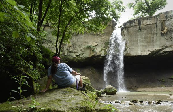 Williamsport Falls, Natural Wonders in Indiana