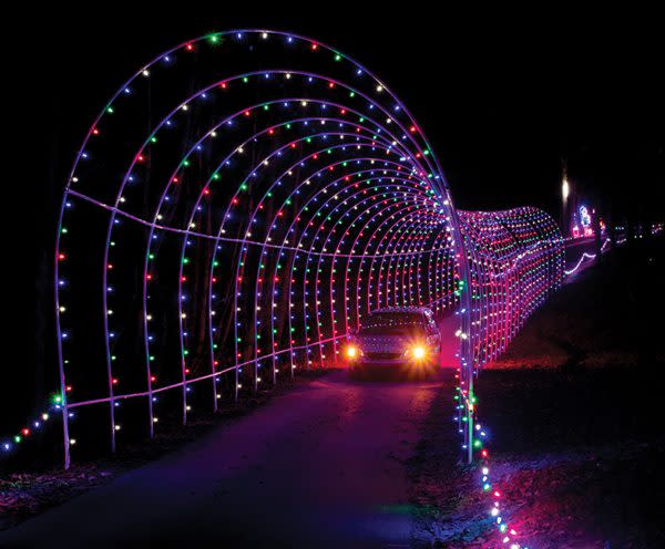Santa Claus Land of Lights, drive through Christmas Lights Display