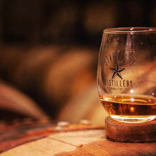 Starlight Distillery's bourbon