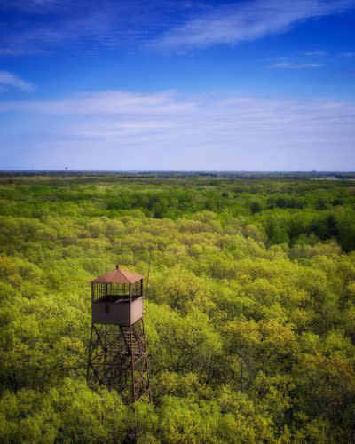 Winamac Fire Tower, Tippecanoe River State Park, Indiana Fire Towers