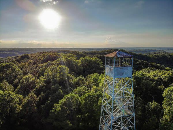 Hickory Ridge Fire Tower, Indiana Fire Towers