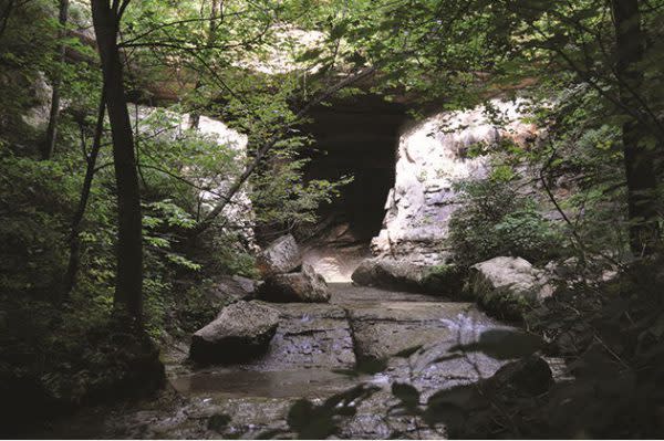 Best Indiana Hiking Trails, Donaldson Cave/Bronson Cave/Twin Caves (Trail 3)