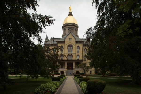 Golden Dome Notre Dame Campus