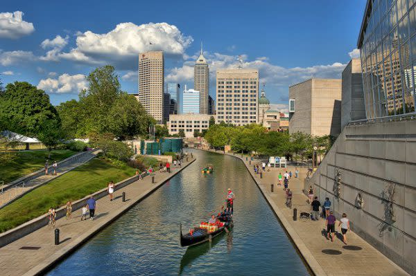 Indianapolis Downtown Canal, Pet-Friendly Attractions in Indiana