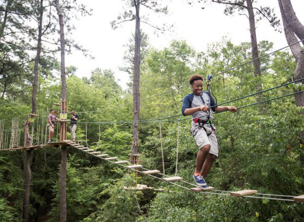 Go Ape! Treetop Adventure in Eagle Creek Park, Outdoor Adventure in Indiana