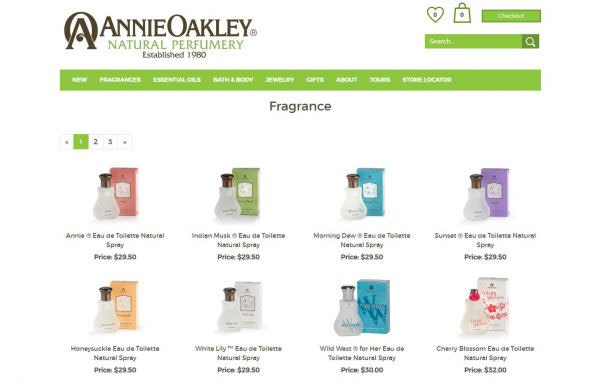 Annie Oakley Natural Perfumery