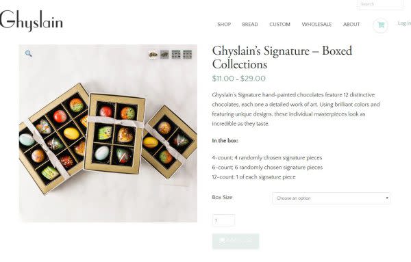 Ghyslain Chocolates