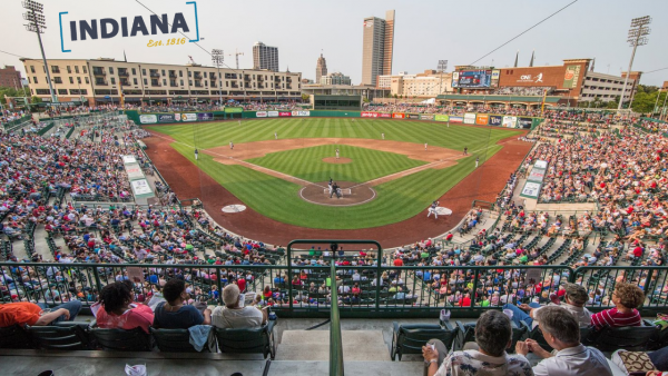 Parkview Field in Fort Wayne, Zoom Backgrounds