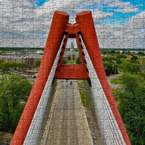 Columbus 2nd Street Bridge, Jigsaw Puzzles