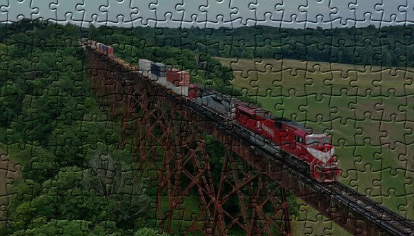 Tulip Trestle Bridge, Jigsaw Puzzles