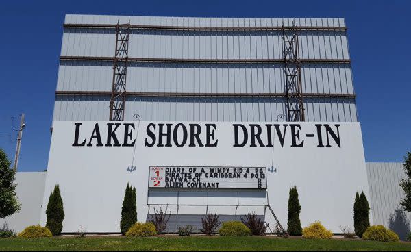 Lake Shore Indiana Drive-In, Drive-In Theatres in Indiana