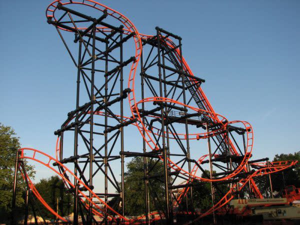Steel Hawg at Indiana Beach, Thrill Rides in Indiana
