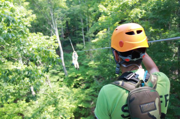 Squire Boone Caverns Adventure, Indiana Zip-Lines