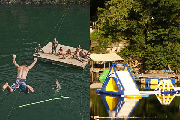 White Rock Park and Hidden Paradise Inflatables, Water Activities in Indiana