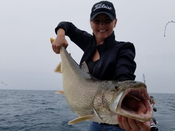 Lake Michigan Fishing Chart FIN Fire, Water Activities in Indiana