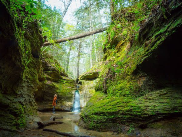 Punch Bowl at Turkey Run, Natural Wonders in Indiana