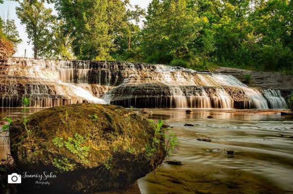 Thistlethwaite Falls, Natural Wonders in Indiana