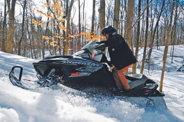 Snowmobiling at Salamonie Lake, Winter Traditions