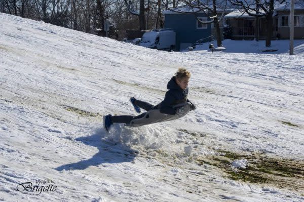 Sledding Riley Park, Winter Traditions