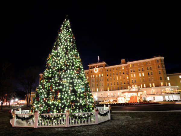 French Lick Springs Hotel Tree Lighting, Holiday Traditions in French Lick