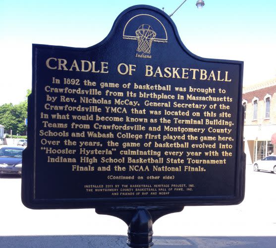 Crawfordsville, Cradle of Basketball, basketball bucket list