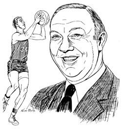 Don Schlundt Indiana University, Indiana's Greatest College Basketball Players of All-Time