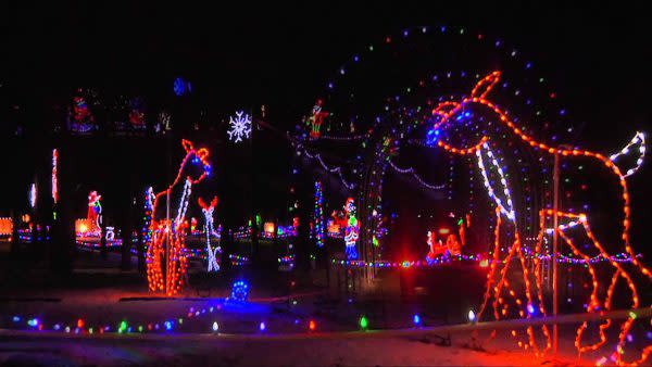 Santa Claus Land of Lights, Holiday Light Displays in Indiana