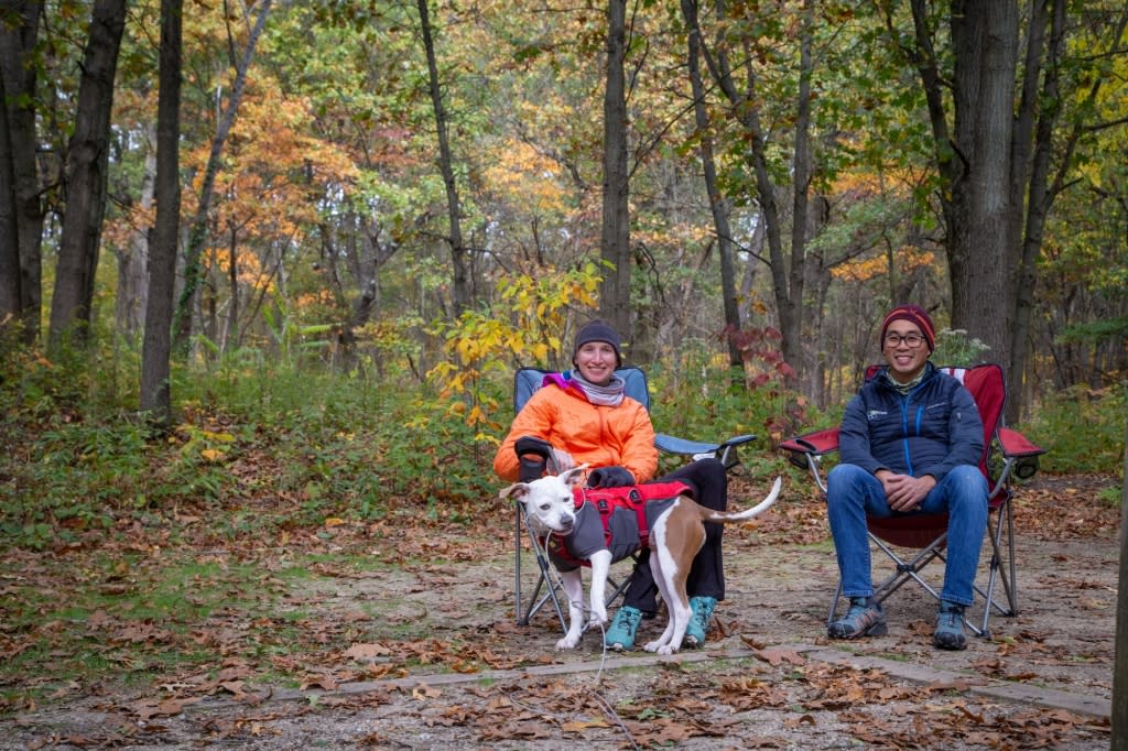 Dog Camping at the Indiana Dunes