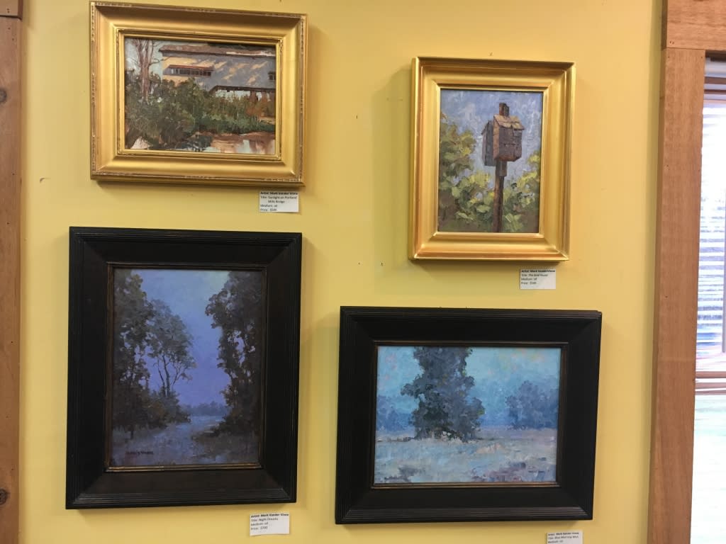 Art Displayed and for sale at Art Barn