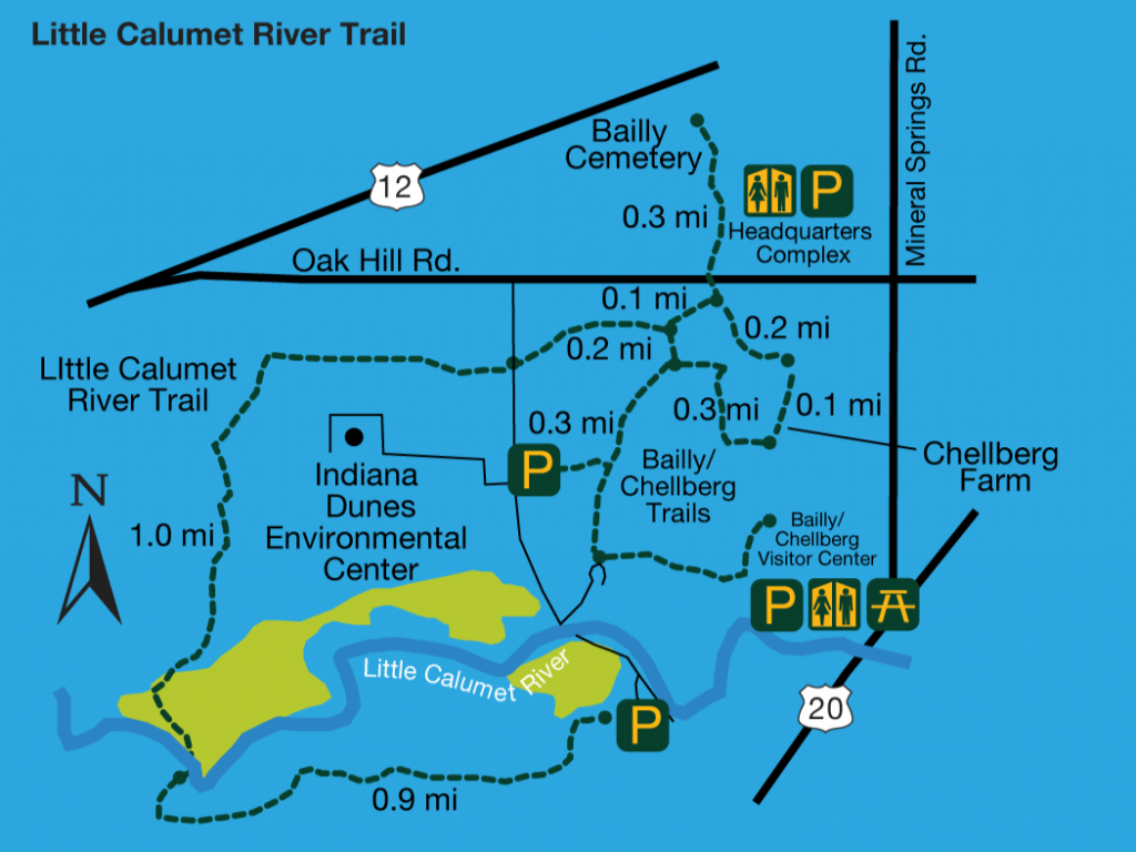 Little Calumet River trail map