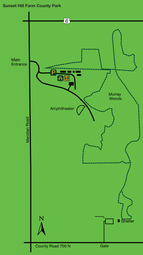 Sunset Hill Farm trail map