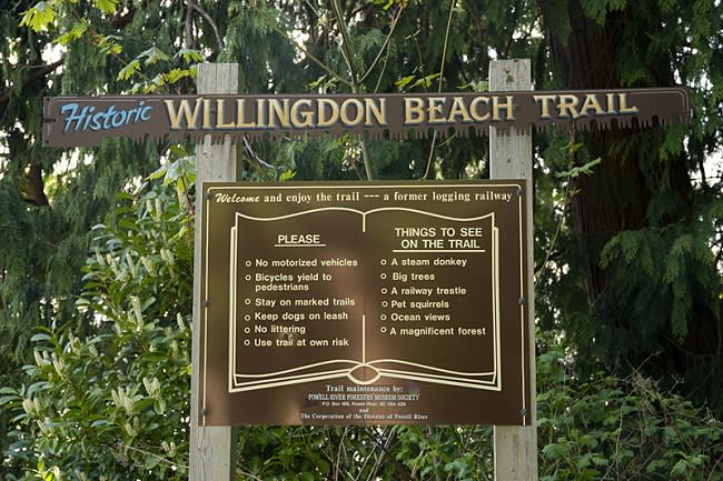 willingdonbeach sign1