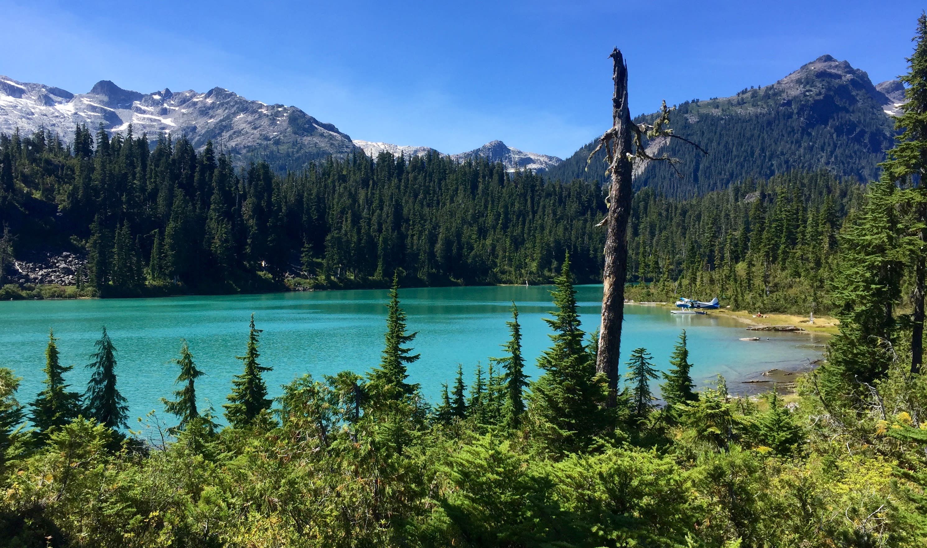 Sunshine Coast Air tour to Phantom Lake