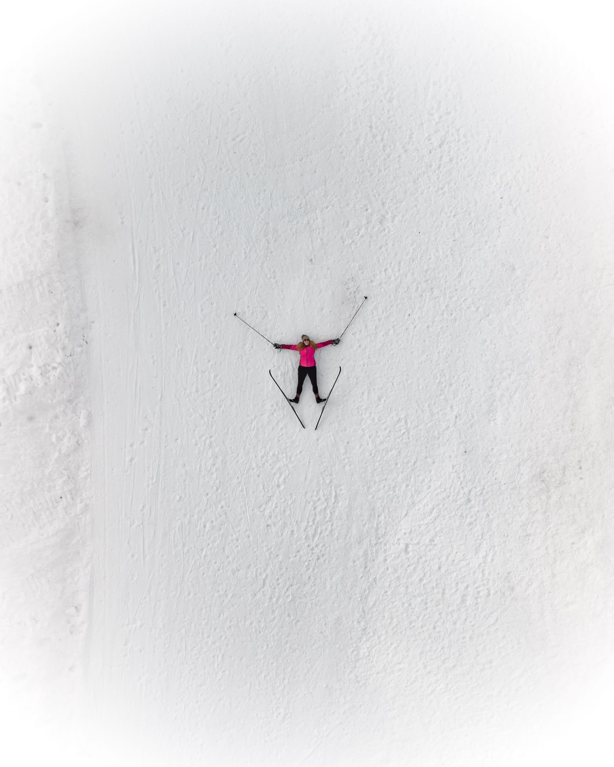 Skier in Snow