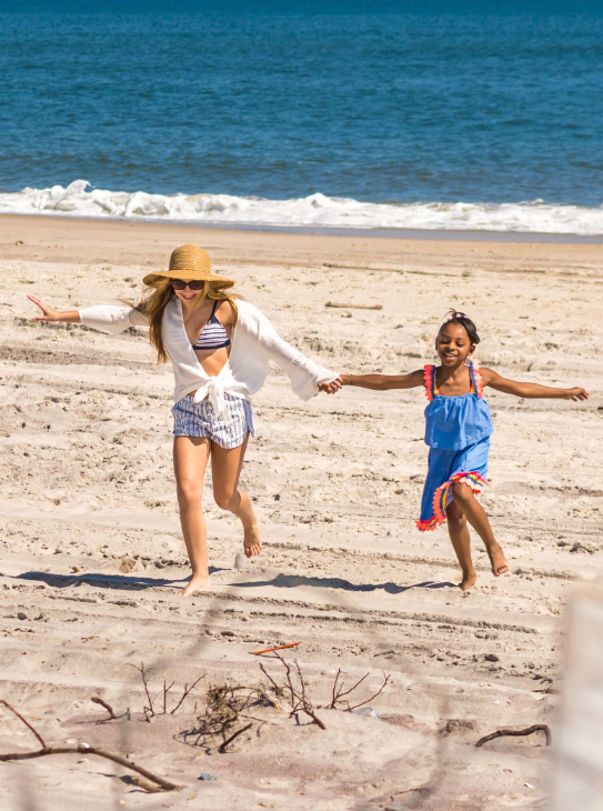 kid friendly beaches on Long Island